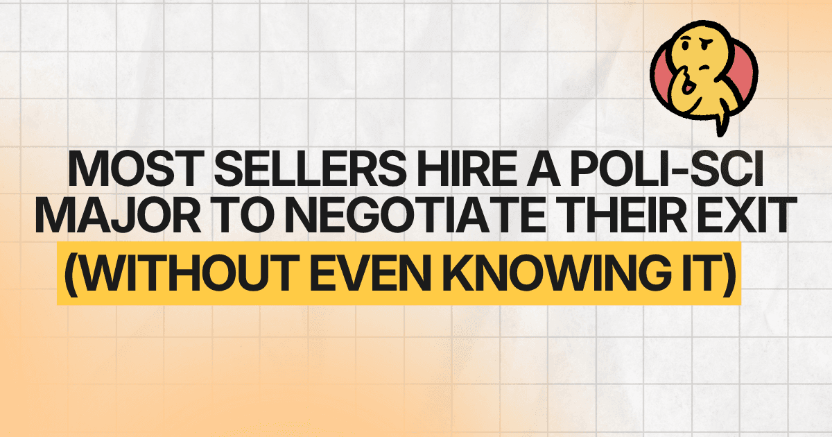 Why Your M&A Attorney Is Not Your Deal Negotiator